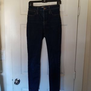 Madewell Curvy Hi Rise Skinny 26
